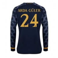 Muški Nogometni Dres Real Madrid Arda Guler #24 Gostujuci 2023-24 Dugi Rukav